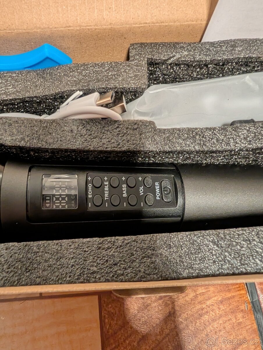 bezdratový mikrofony EBXYA a Tonor tw515 oba s ovládáním - 6