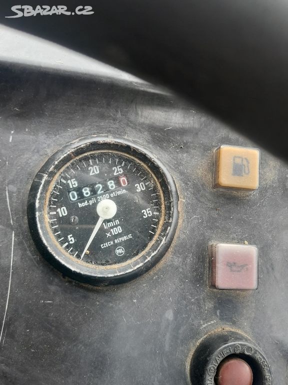 Prodám malotraktor MT8-050 diesel 4x4 motor slavia přední I - 6