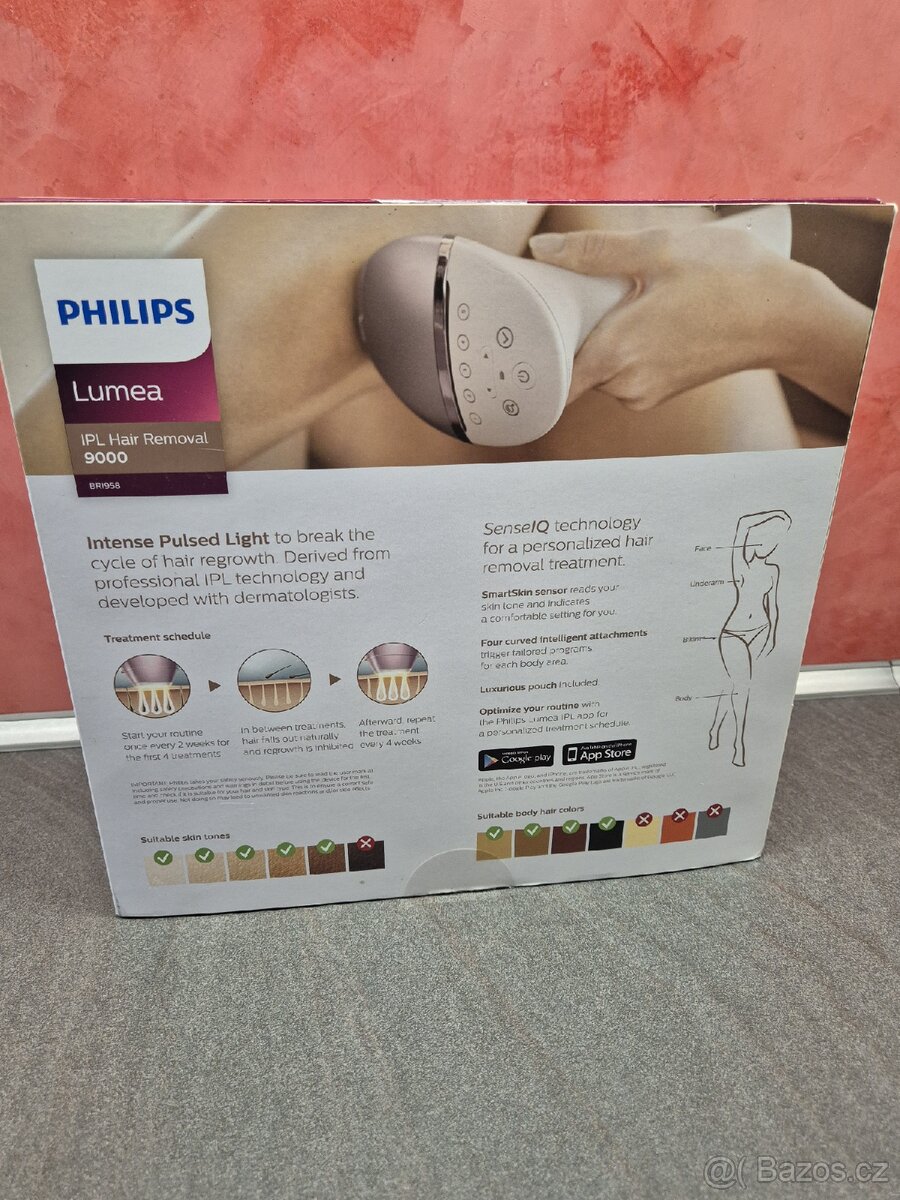 Philips Lumea IPL epilátor 9000 - růžový - 6