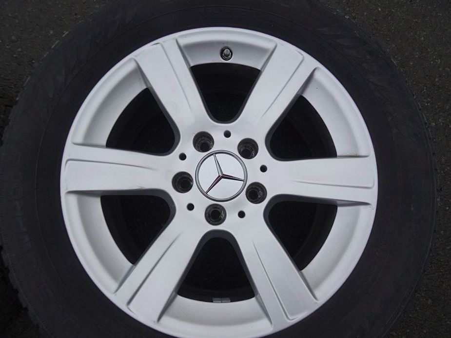Alu disky origo Mercedes E, 16", 5x112,ET 45,5, zimní sada - 6