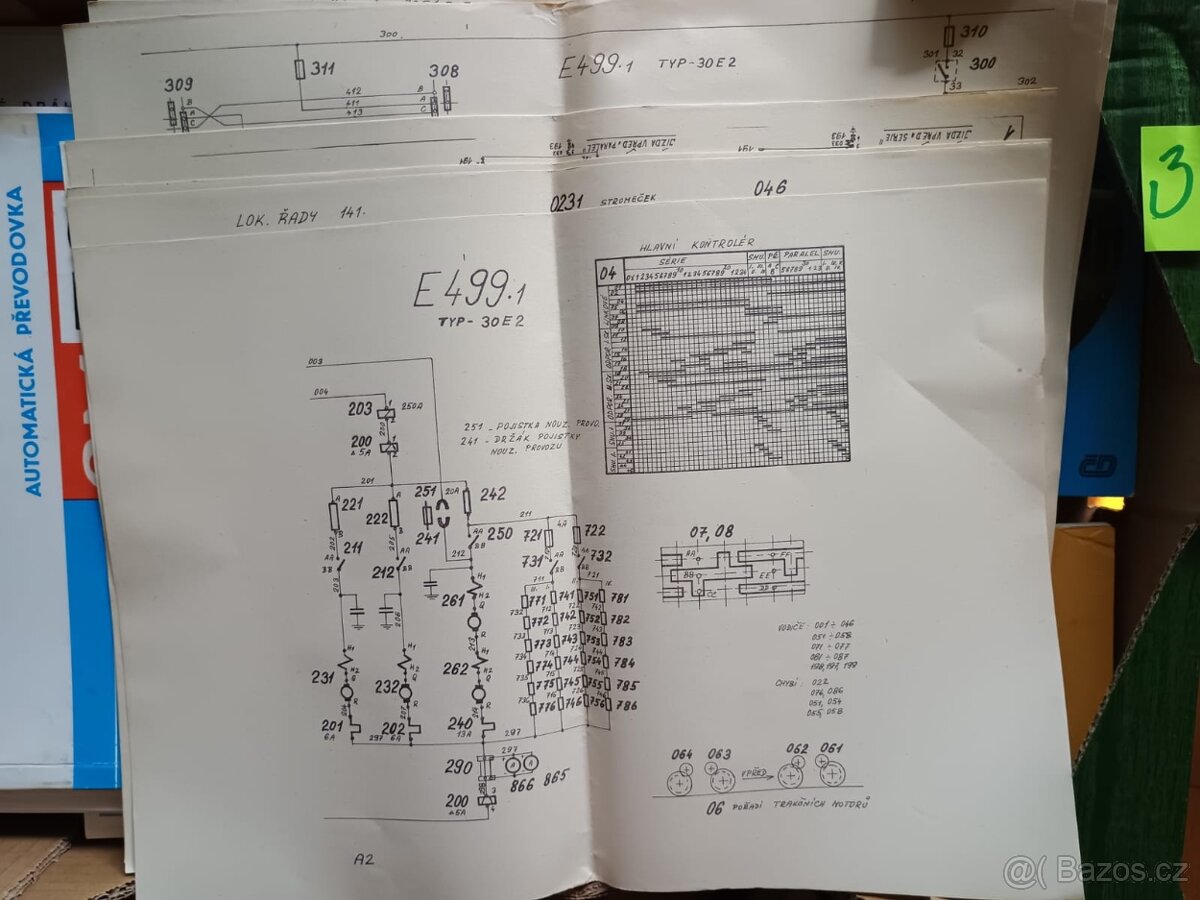 Drážní předpisy, jízdní řády aj. 3 - 6