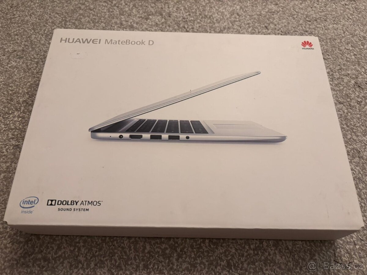 Huawei MateBook D -Space Gray, i5-8250U, RAM 16Gb, 512Gb SSD - 6