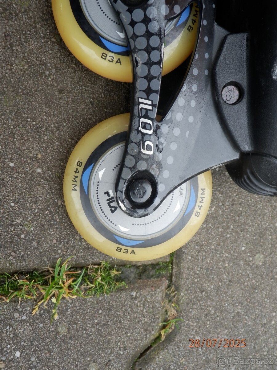 Pánské Inline brusle K2 velikost 47, 84MM kolečka cena:800k - 6