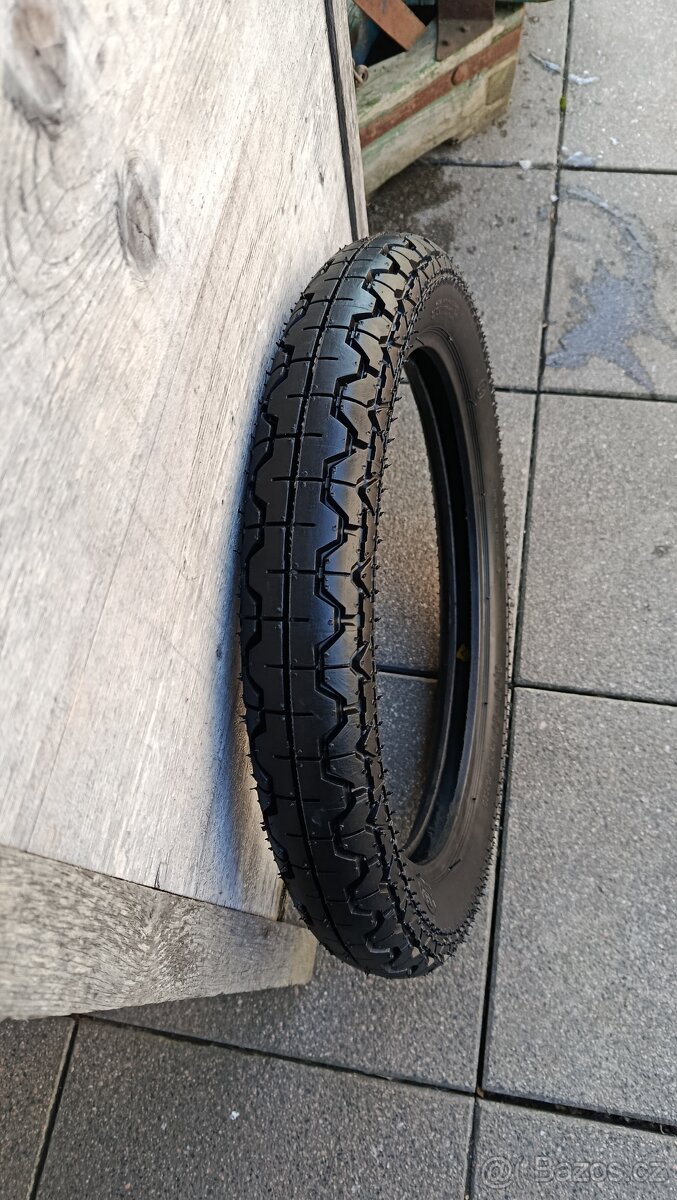 Barum 3,00-16 M12 originál nejetá pneu pro Jawa ČZ - 6