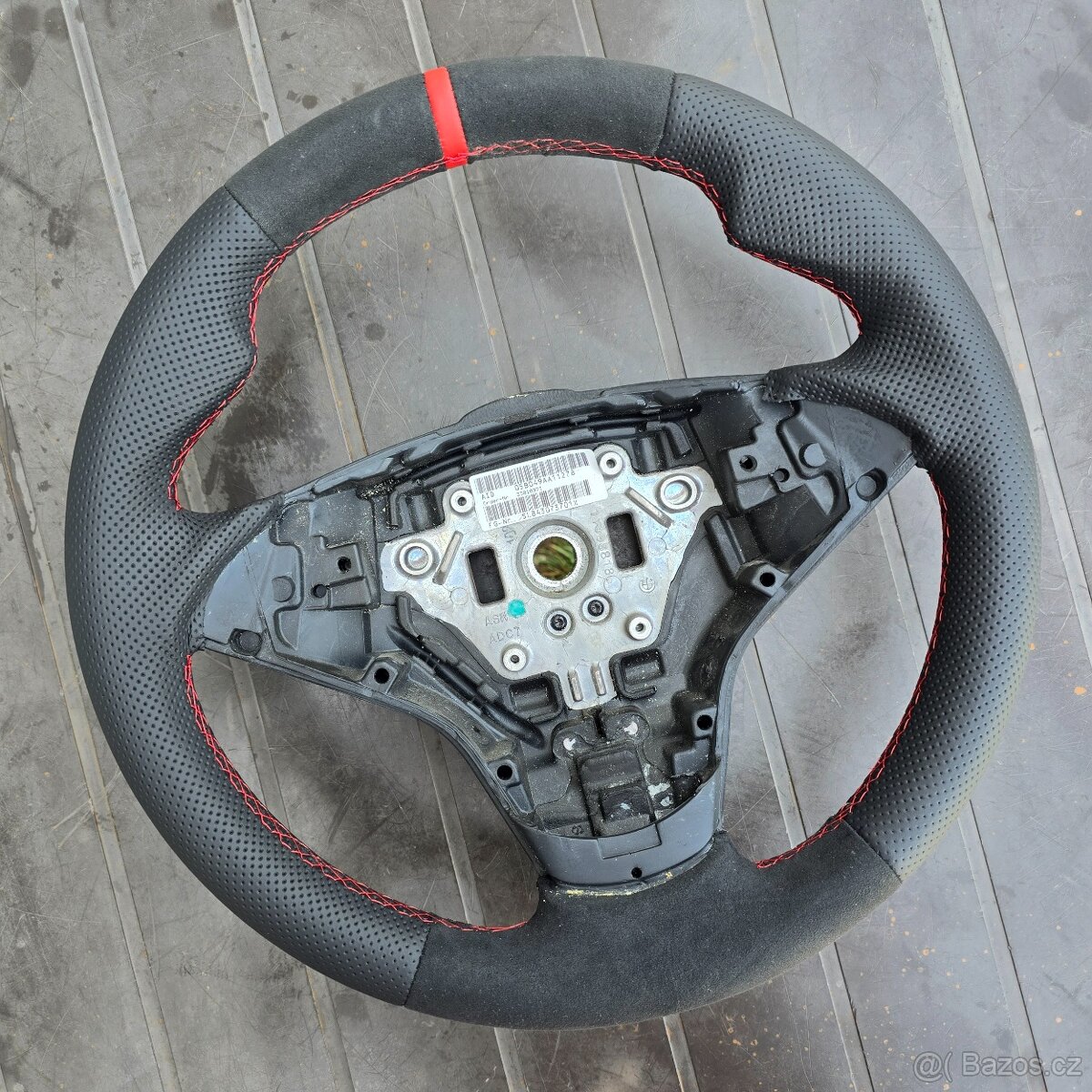 Bmw 5 E60, E61 nový kožený volant - 6