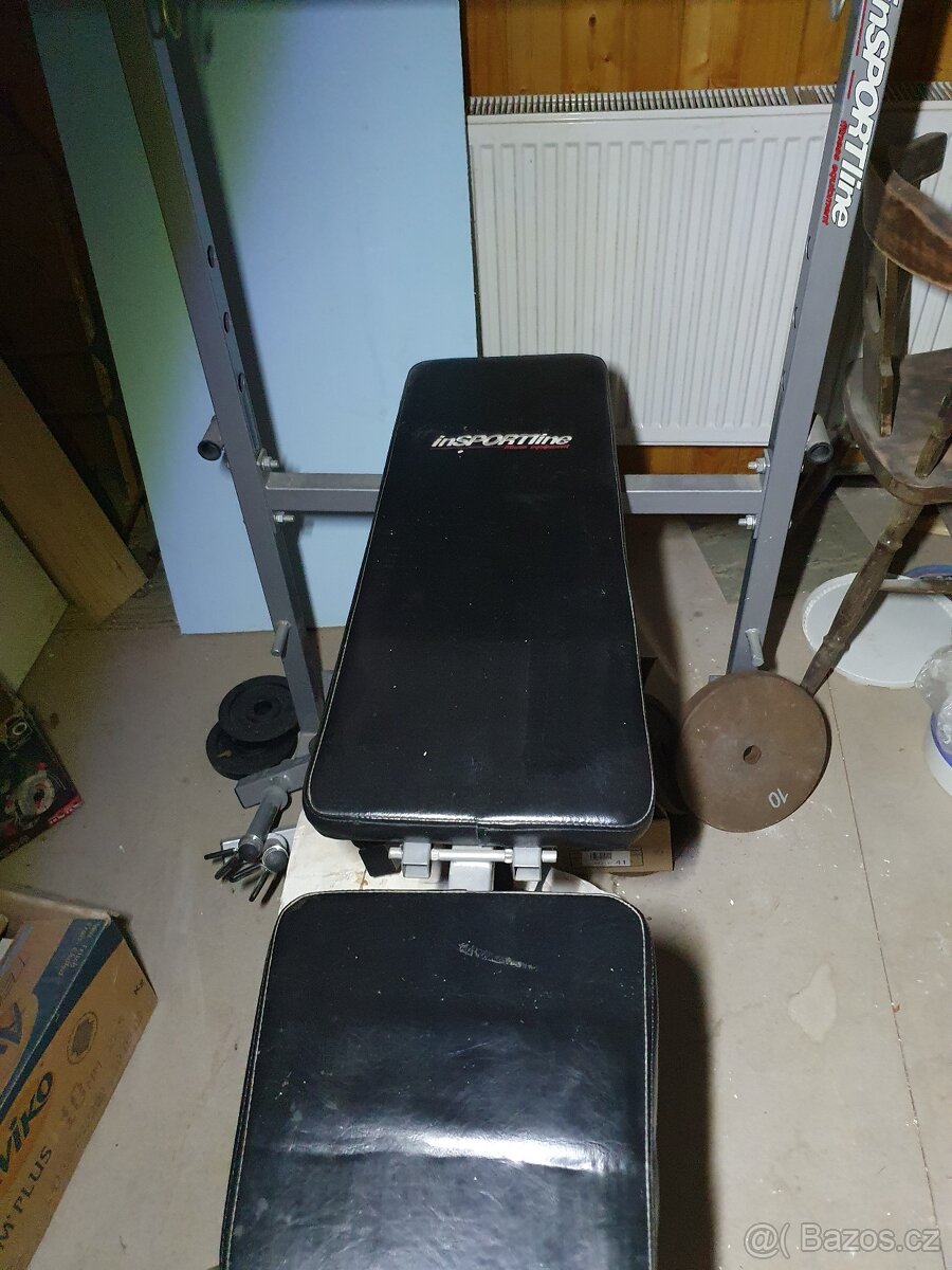 Bench press lavice insportline - 6