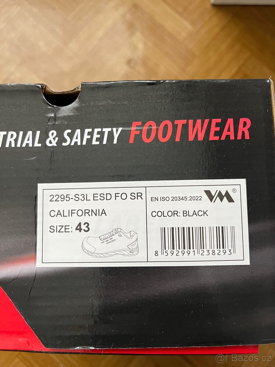Pracovní boty/obuv vel. 42(43) - 6