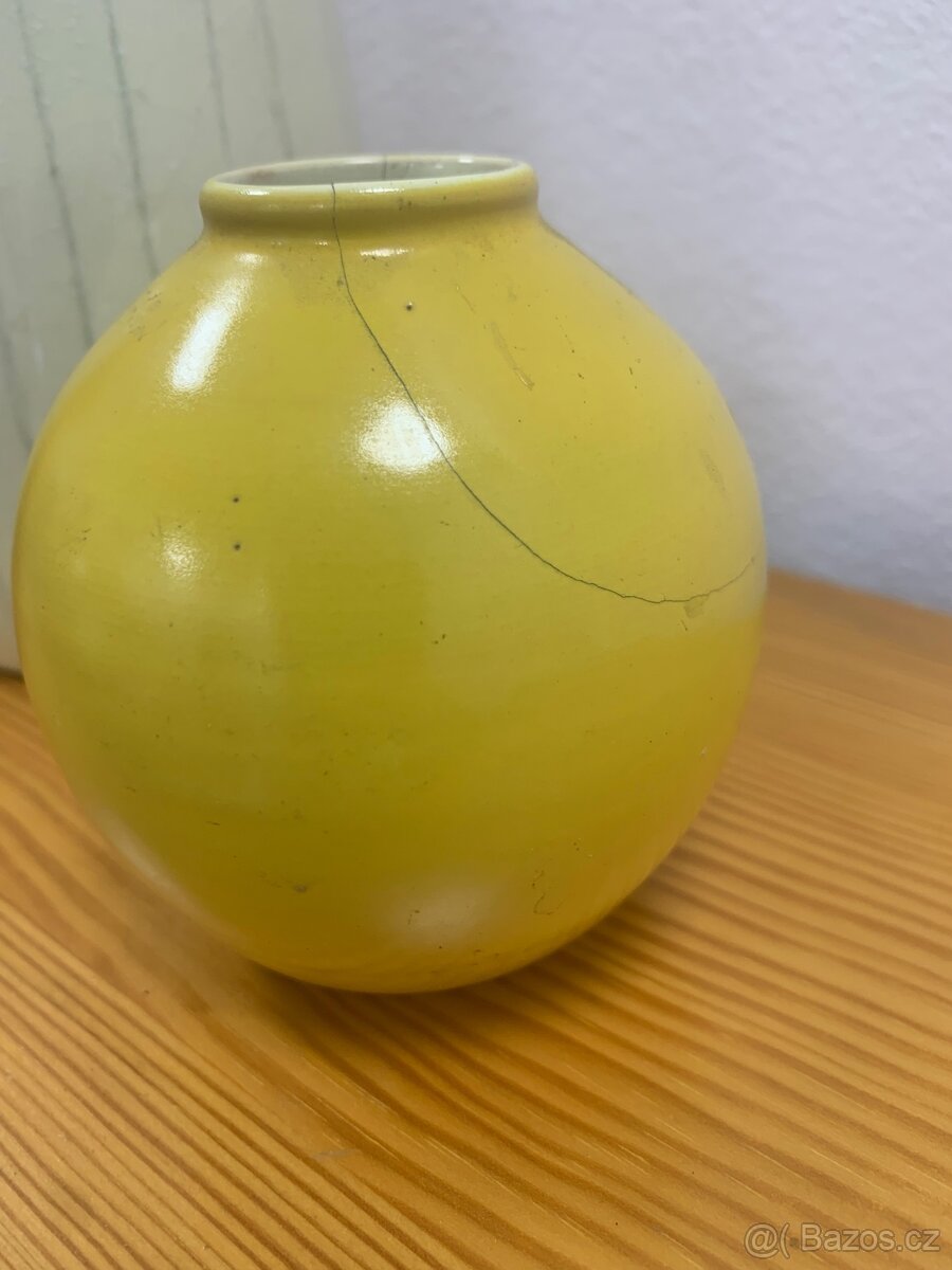 Retro žluté vázy - 6