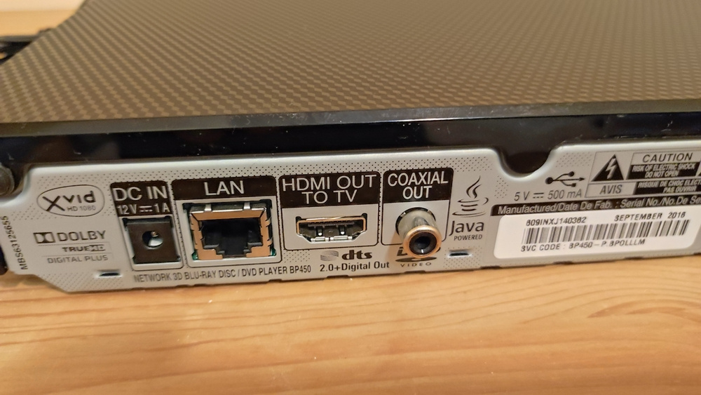 Blu-ray, DVD přehrávač LG BP450 3D - Super stav - 6