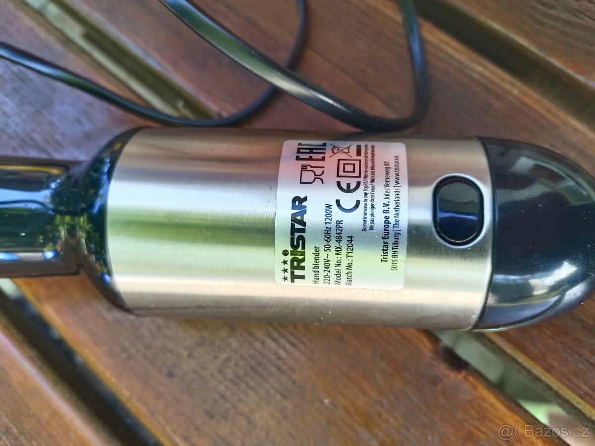 Ponorný Ruční šlehač Tristar výkonný 1200W. Za 290 Kč. Plzeň - 6