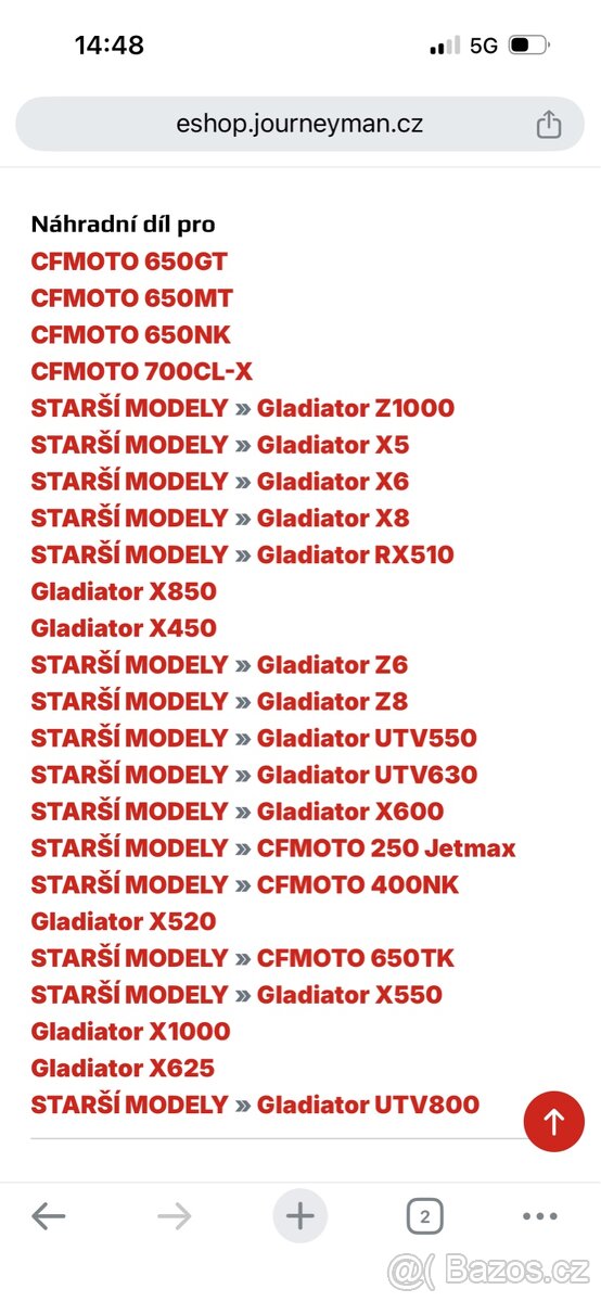 CFMOTO regulátor dobíjení - 6