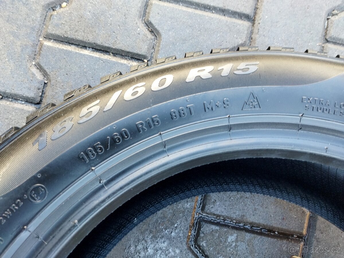 zimní pneu pirelli 185/60/15 - 6