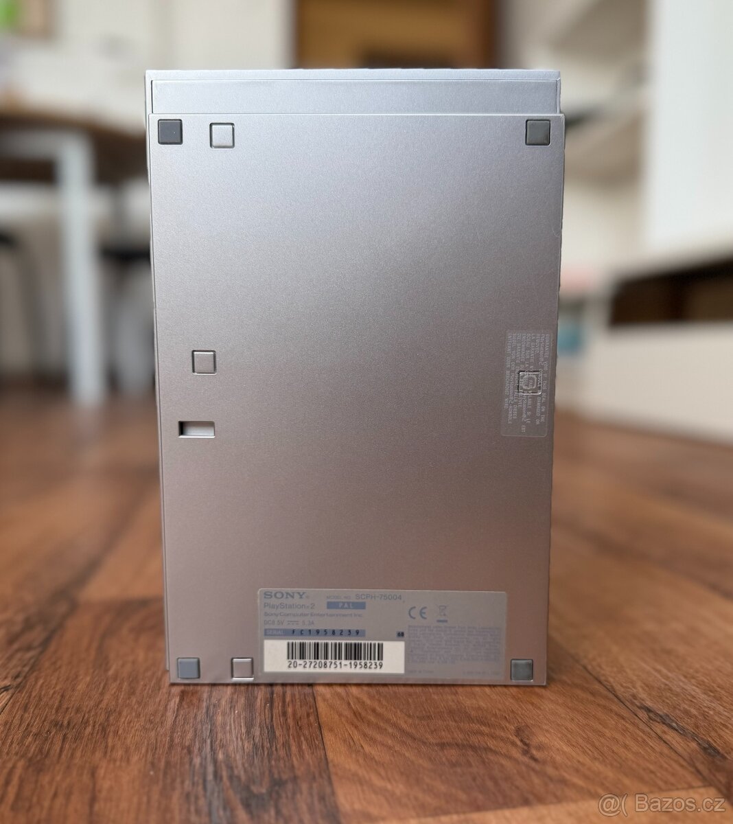 Sony Playstation 2 Slim (SCPH-75004) stříbrná - 6