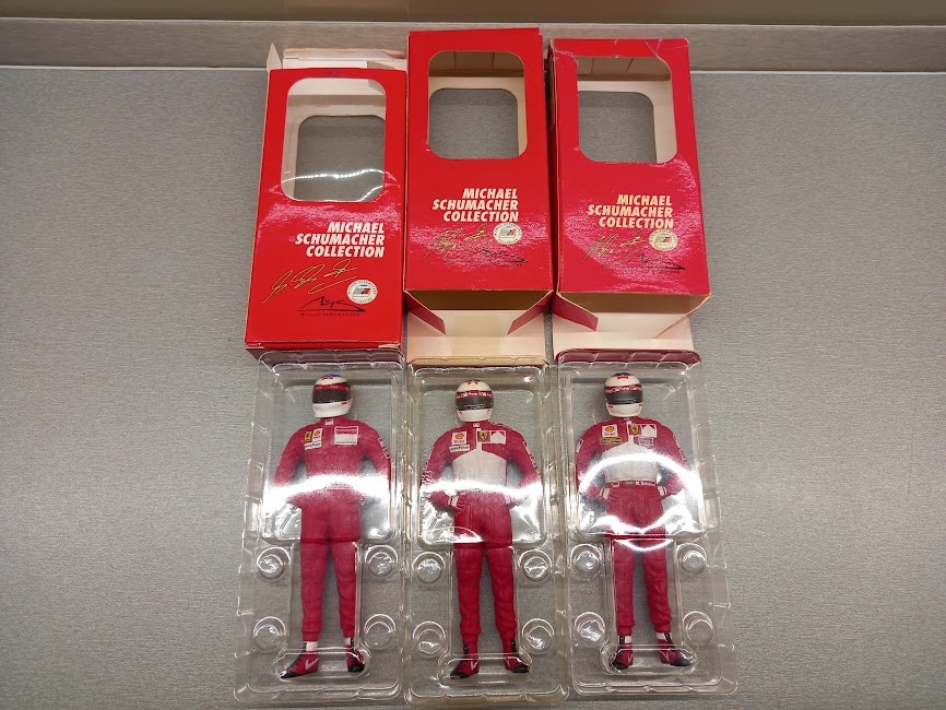 F1 FERRARI FIGURKY MICHAEL SCHUMACHER MINICHAMPS 1:18 - 6