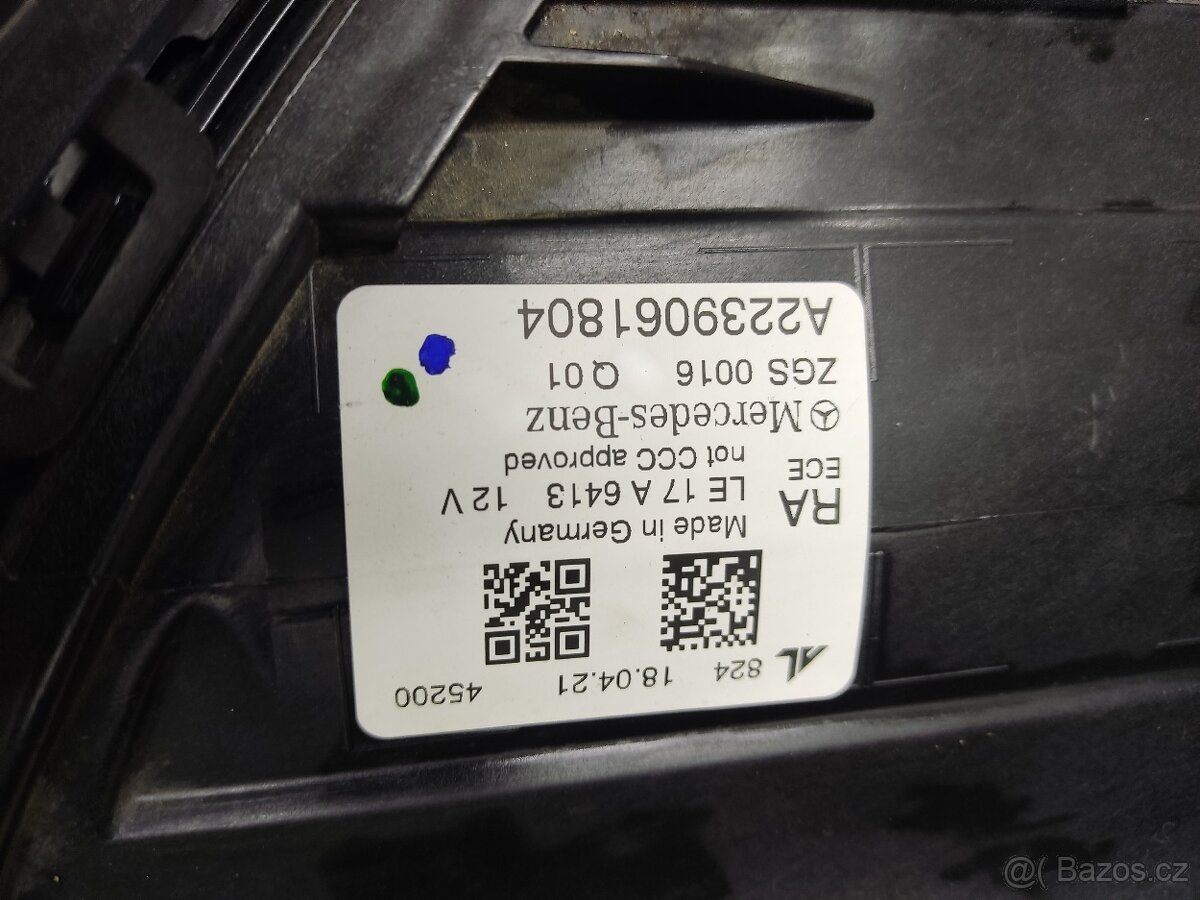 Mercedes Benz S-Class 223 digital light světlo - 6