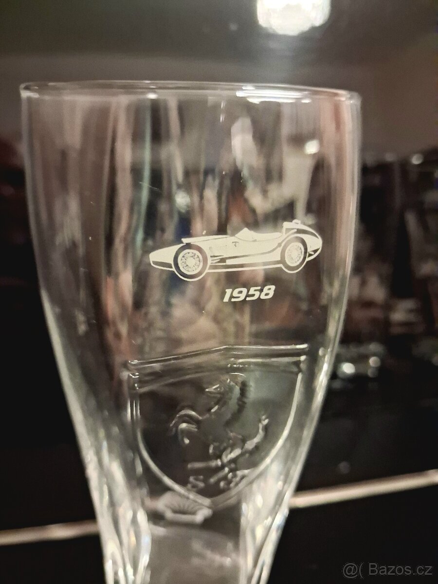 Sklenky Ferrari - mistři světa F1 - sada 6ks - 6