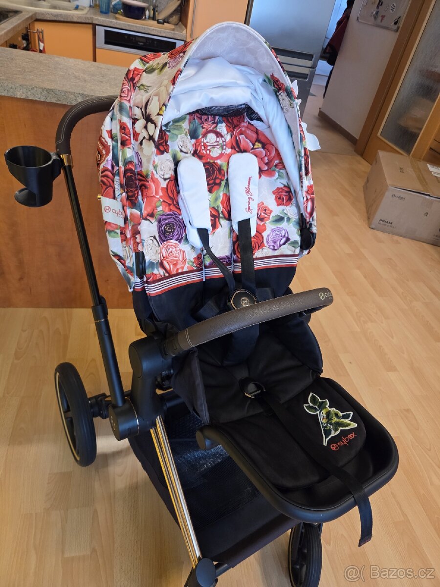 Cybex Priam 4.0 Rose Gold - Spring Blossom Light - 6