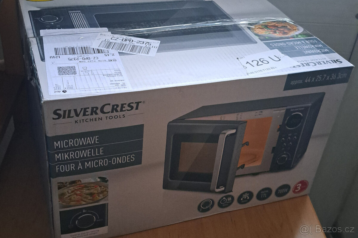 Mikrovlnná trouba SILVERCREST SMWC 700 D1, antracitová - 6