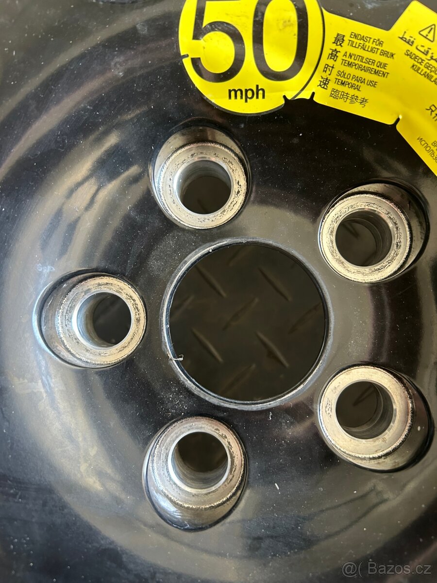 rezerva dojezdové kolo Land Rover 5x120x72,6 195/70 R20 - 6