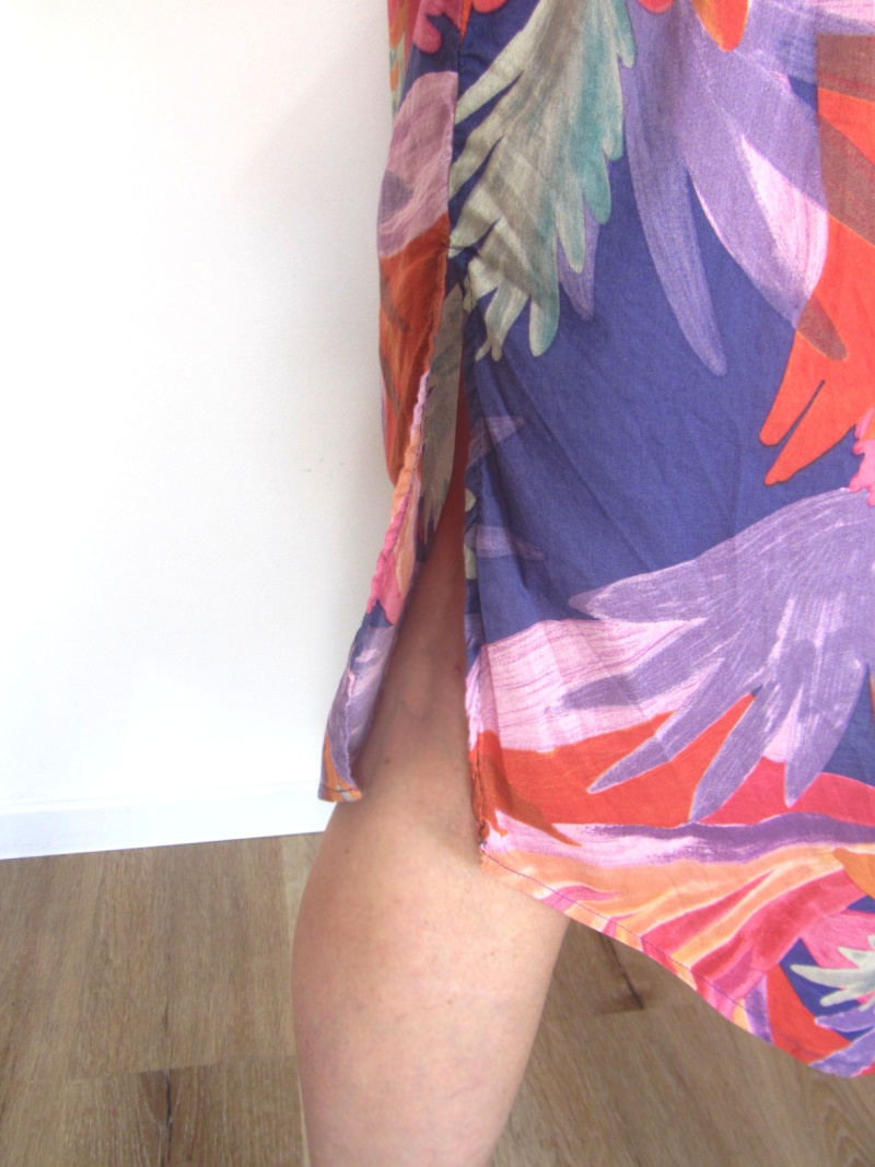 Tropické letní košilové šaty - 6