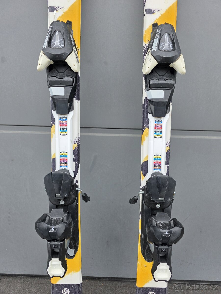 Lyže ATOMIC VANTAGE, 130 cm + lyžáky ROSSIGNOL - 6