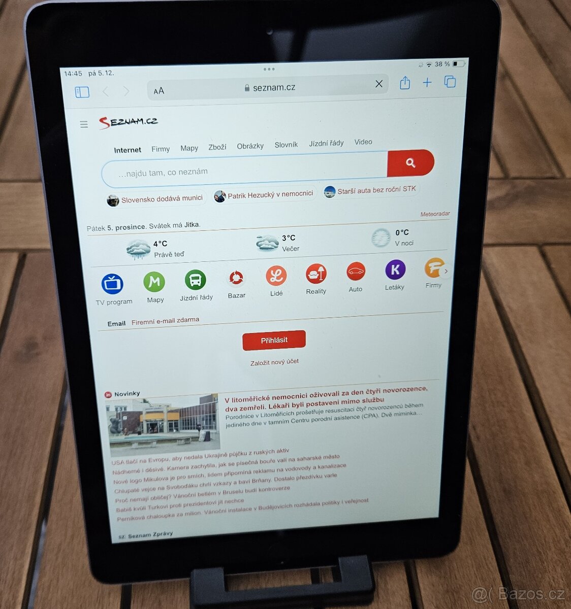 Apple iPad 6 gen. / 32GB Uložiště / IOS 17.7.10 / 9,7" - 6