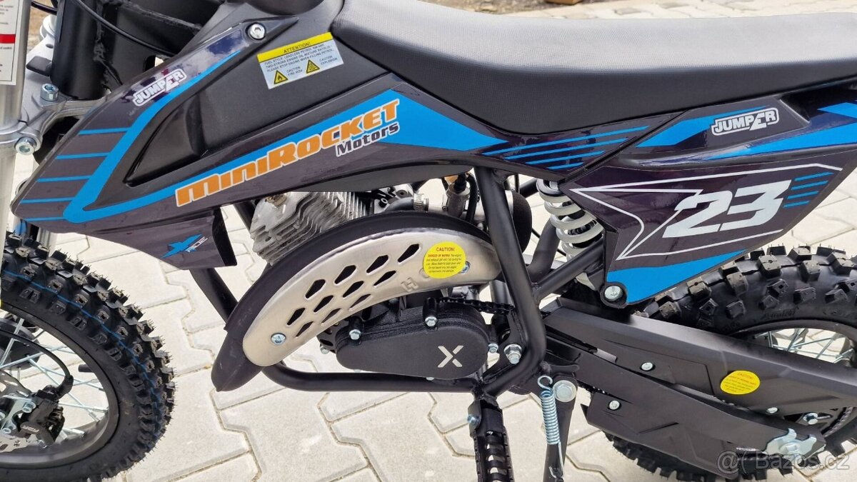 motorka Jumper 60ccm 2T, modra - 6