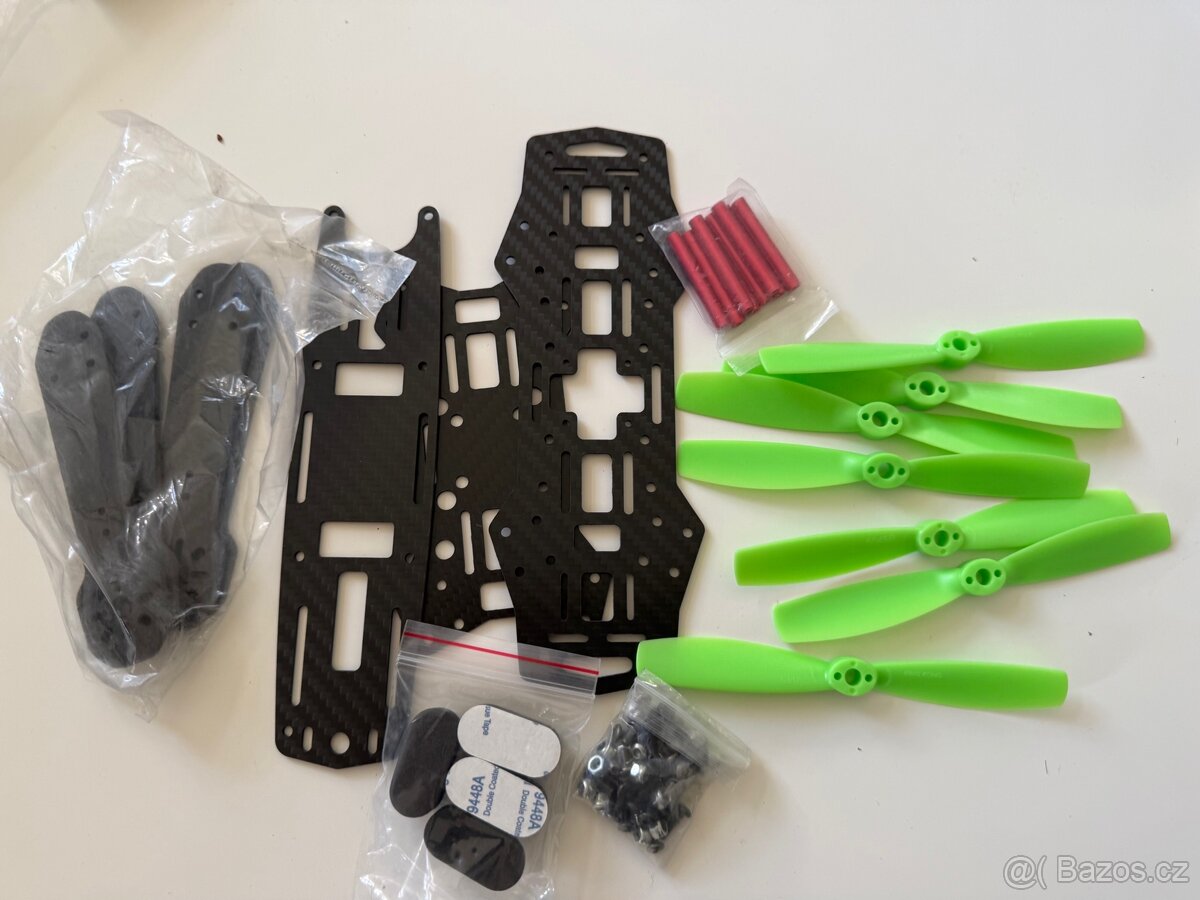 Freestyle dron 5”, ELRS + analog, použitý + nový rám zdarma - 6