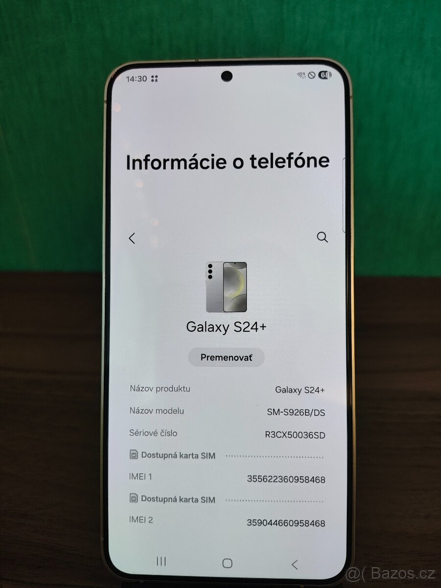Samsung Galaxy S24+ 12GB / 256GB – výborný stav - 6