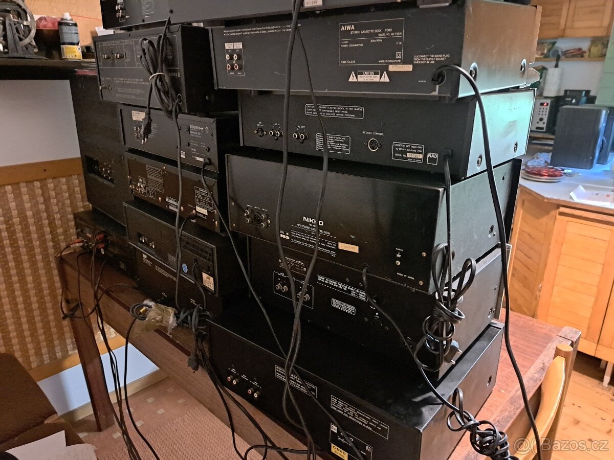 Hromada tape decků, vše funkční - DOPLNĚNO o další - 6