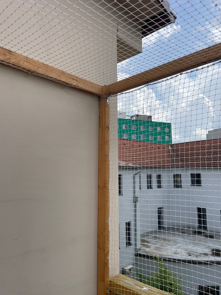 Kočičí síť na balkón - bez vrtání - 6