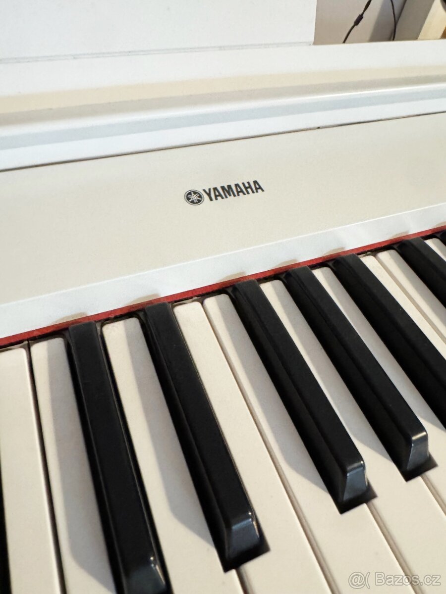 Yamaha piano Piaggero NP-12 White SET TOP STAV - 6