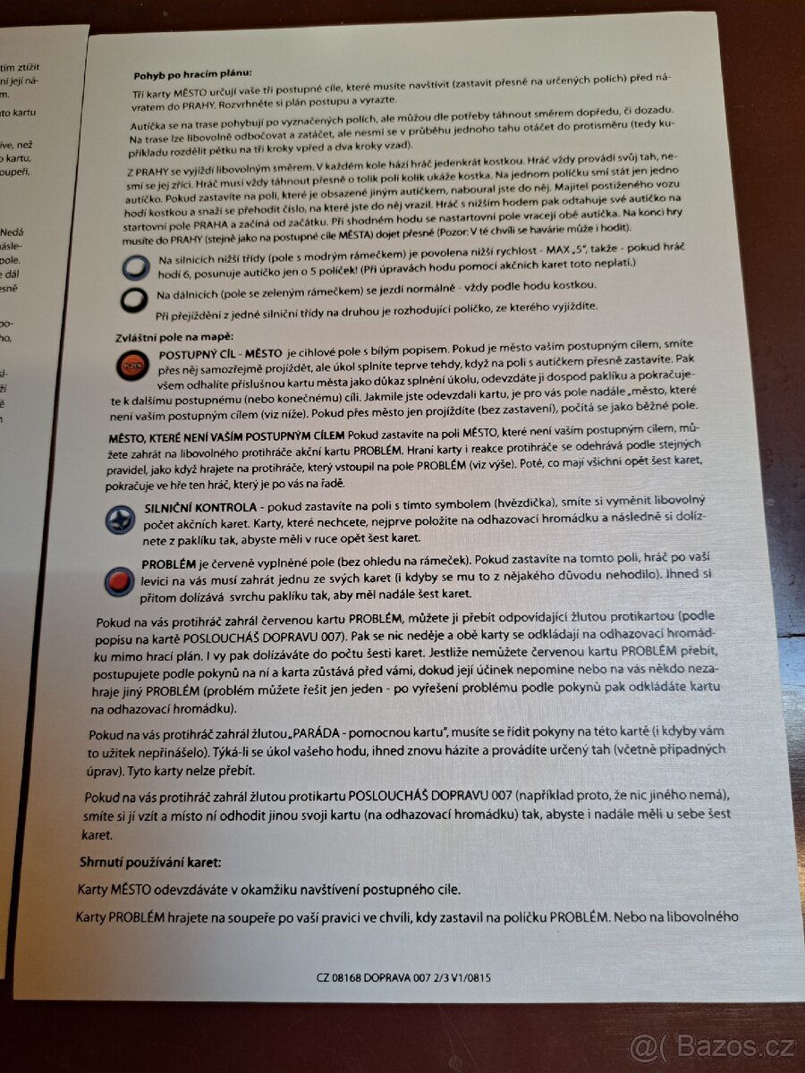 Společenská hra Rádia Impuls Doprava 007 - 6