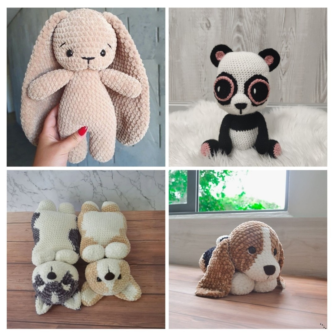 Háčkované hračky - 6