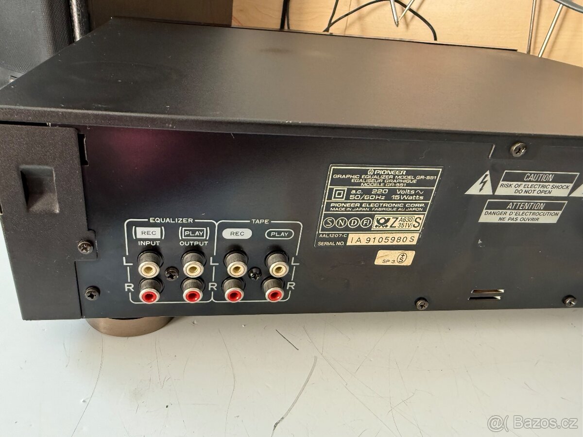 PRODÁNO---Pioneer equalizer GR-551 PRODÁNO---- - 6