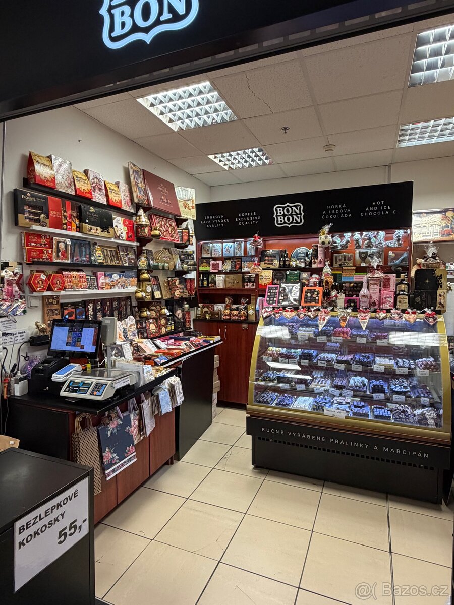 Obchod s pralinkami a sušeným ovocem v OC DBK – Praha 4 - 6