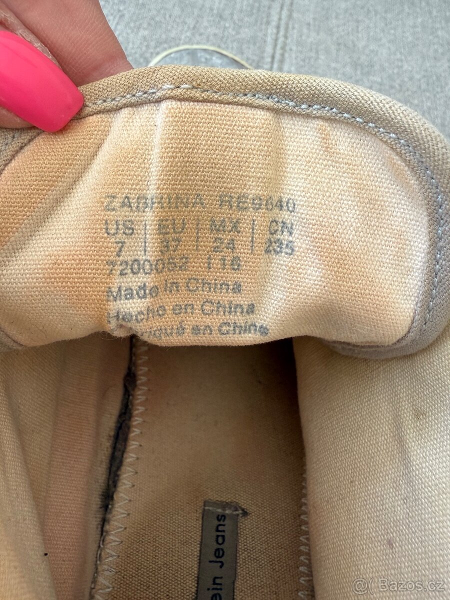 Kotníkové tenisky Calvin Klein - 6