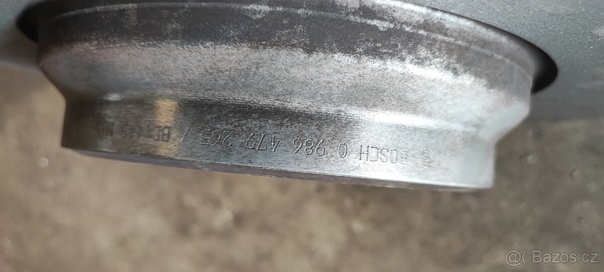 Brzdové kotouče BOSCH 0 986 479 265 pro BMW E90,E91,E92,E93 - 6
