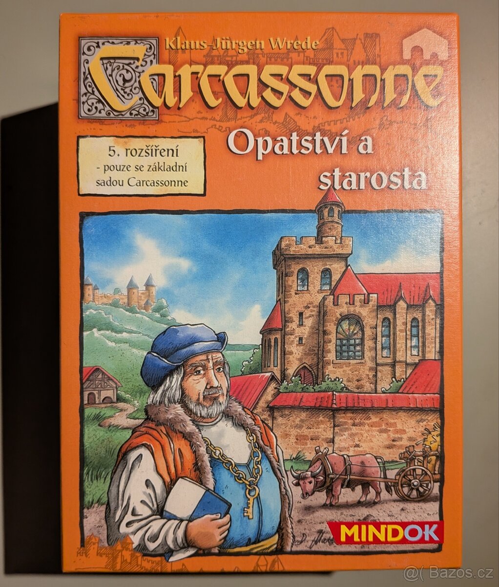Desková hra Carcassonne + 4 rozšíření - 6