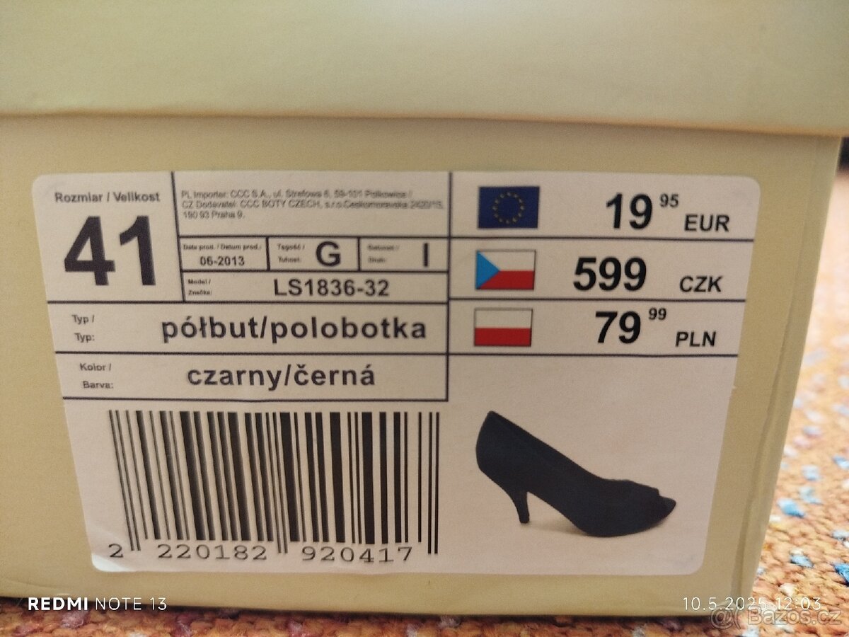 Lodičky Jennifer EU41 - 6