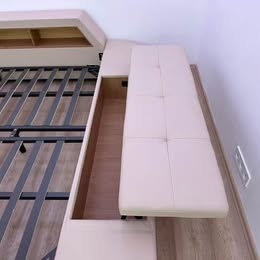 Luxusní postel s masážním křeslem - 6