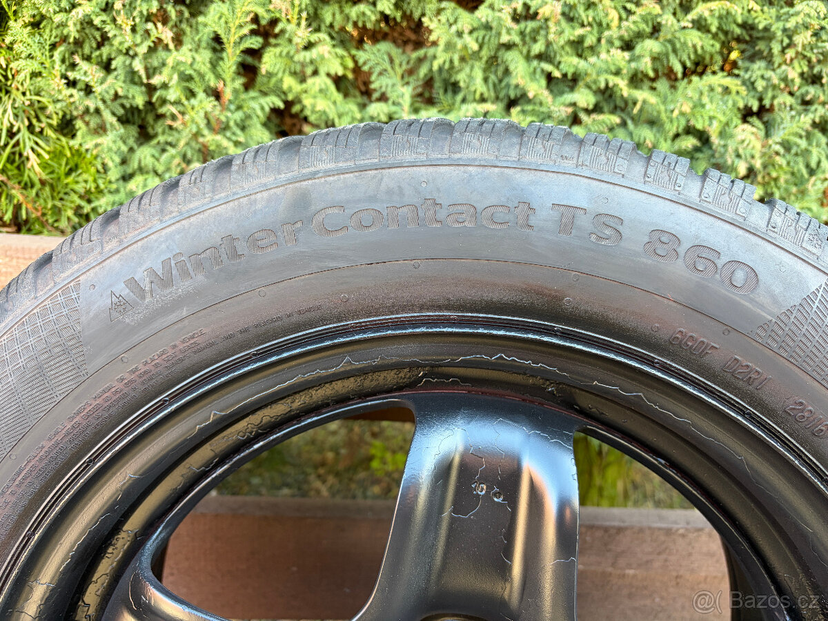 Plechové disky s pneu Continental - 6