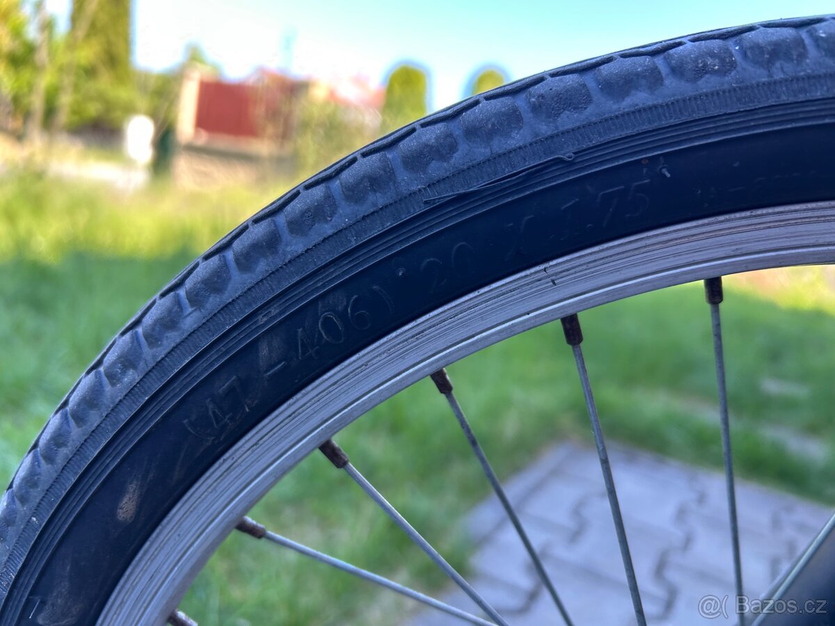 Dětské kolo 20 GT Stomper černobílé - 6