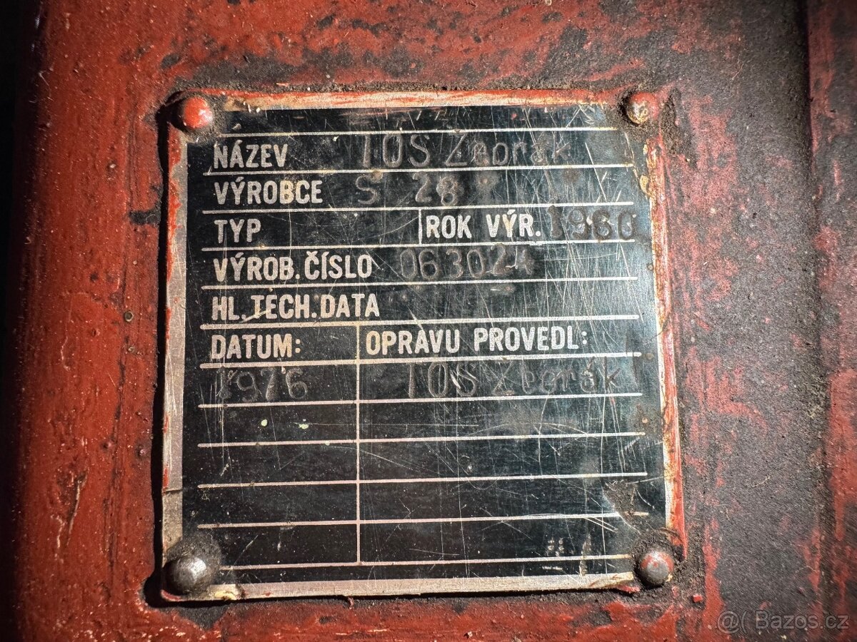 Soustruh S28 ŽEBRÁK - 6