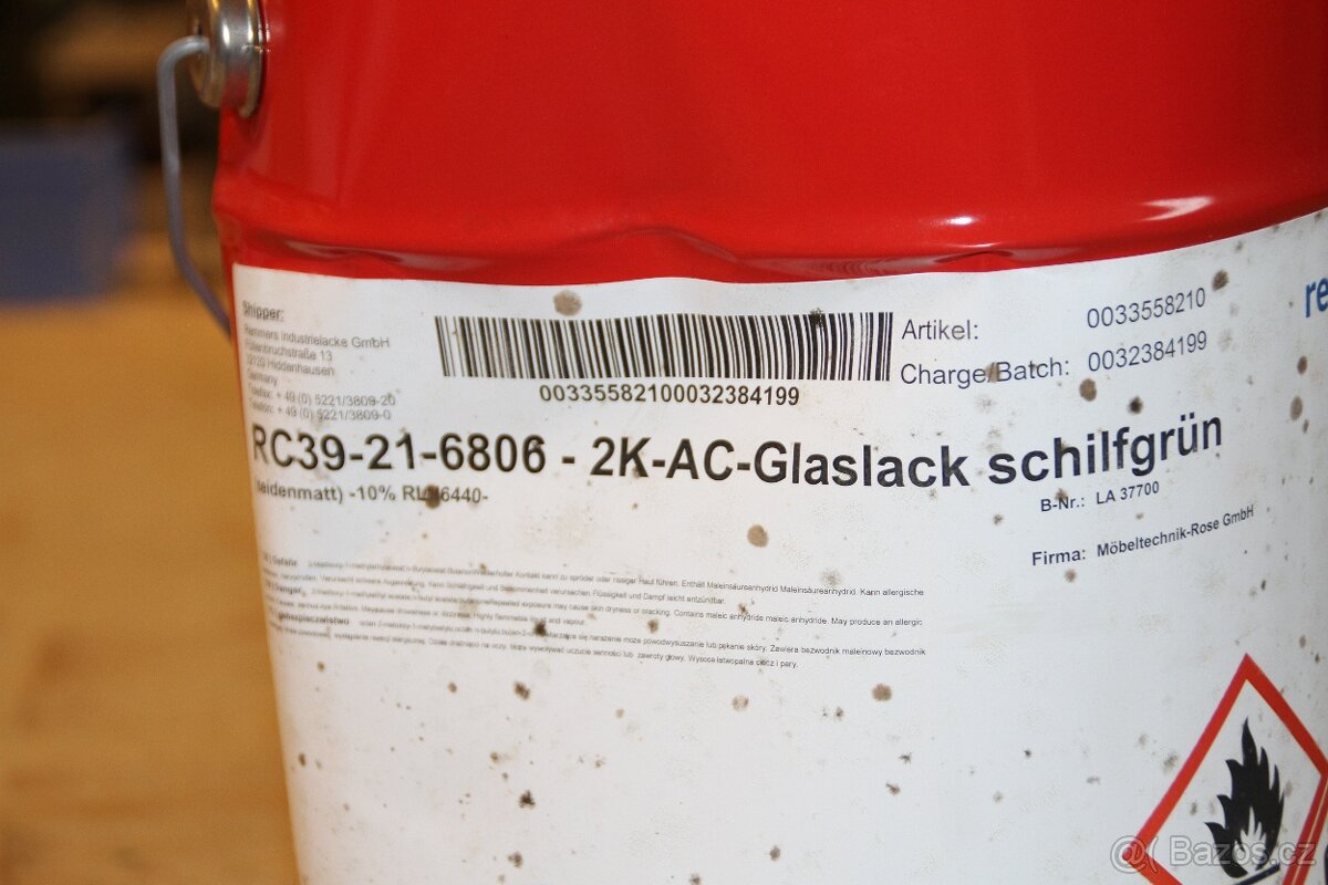 Prodám venkovní lak REMMERS na rozpouštědlové bázi,exterier - 6