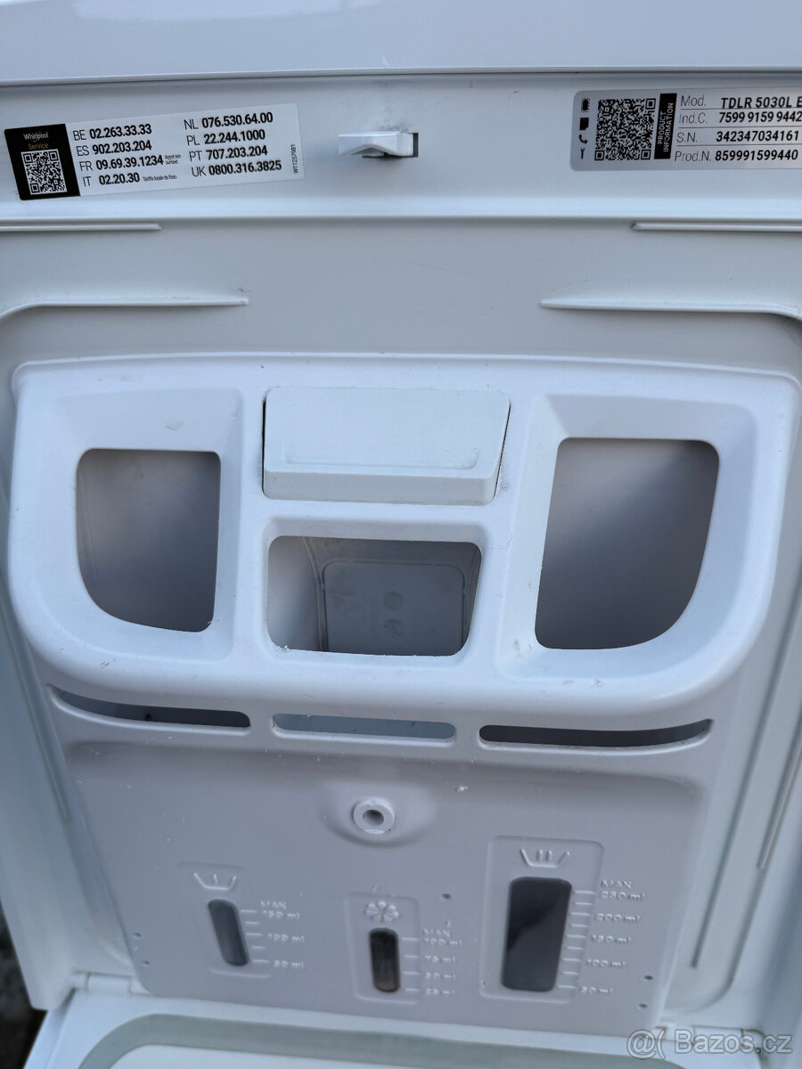 Pračka Whirlpool DT 350 na 5kg prádla - pěkná - 6