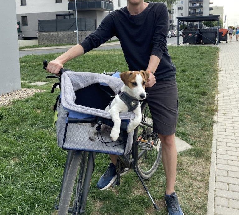 Přepravka na kolo pro psa - 6