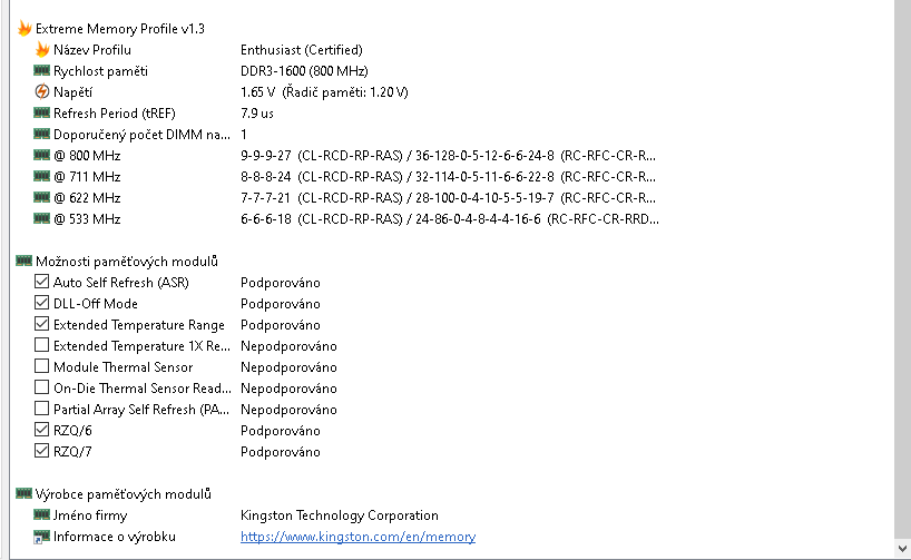 2x 4gb ddr3 Hyper X do PC. Komplet : 500kč - 6