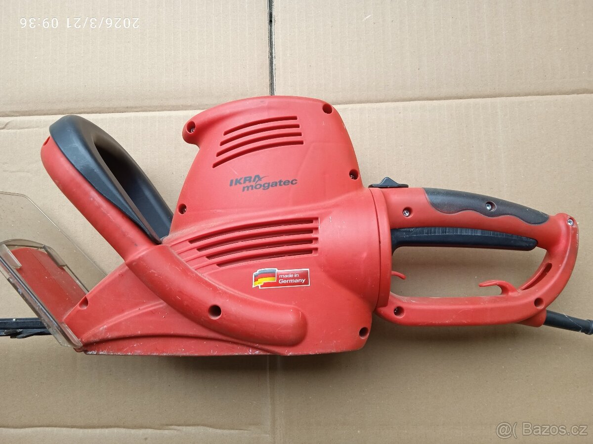 Nůžky na živý plot elektrické Ikra - 6