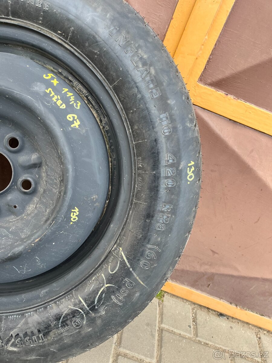 Rezerva Chrysler T155/90D16 - č. 130 - 6